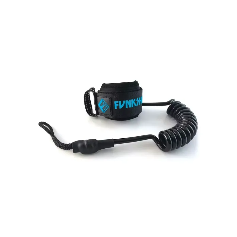 Schneller Versand Leash für bodyboard Funkshen Single Swivel Wrist Black/Blue