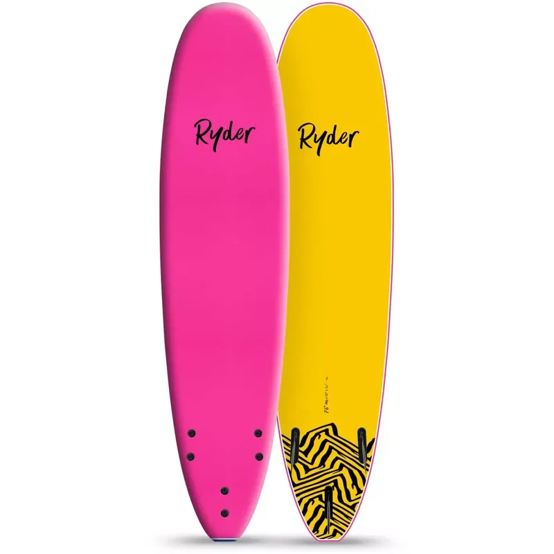 Super-Preis Surfbrett softboard Ryder Mal Pink/Yellow