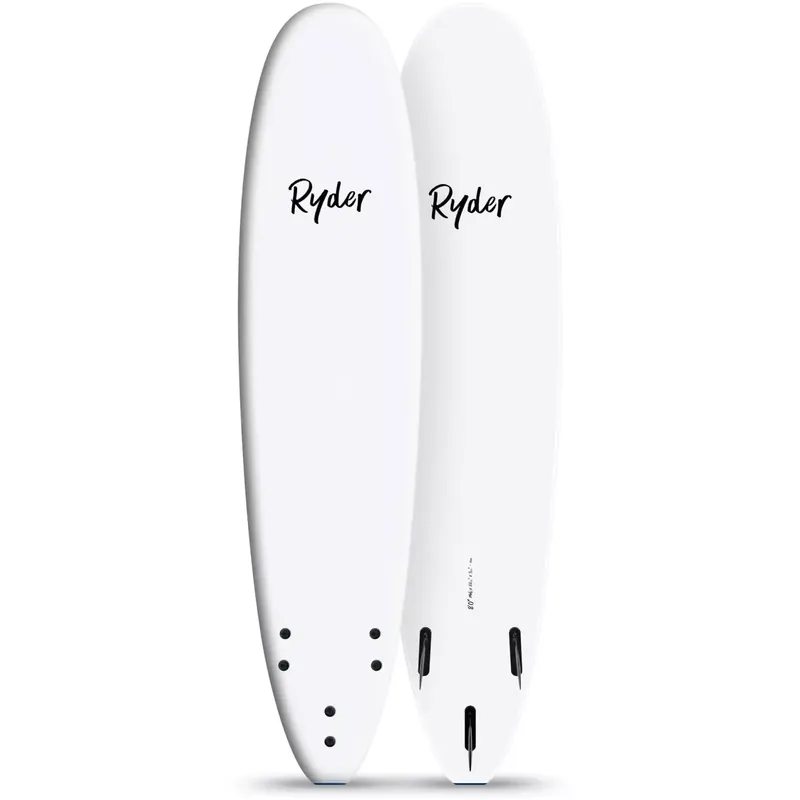 Surfbrett softboard Ryder Mal White Preiswert