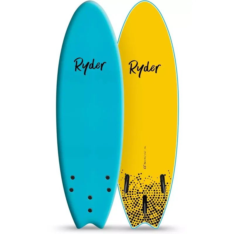 Surfbrett softboard Ryder Fish Turquoise Top-Angebot