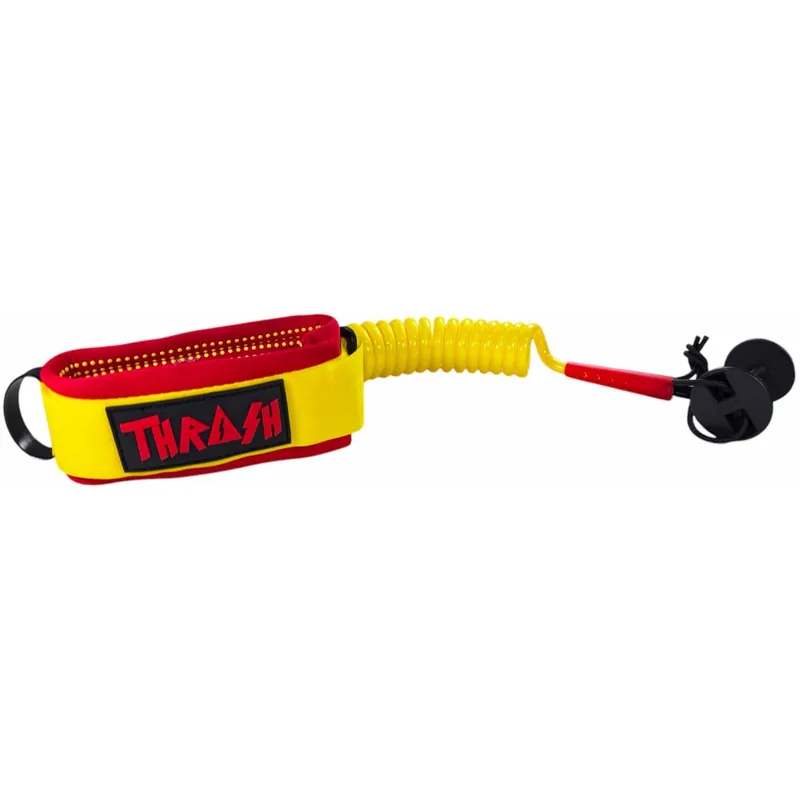 Günstig Leash für bodyboard Thrash-Bizeps Point Yellow/Red