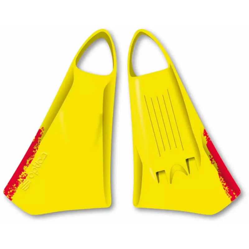 Bodyboard-Flossen Option 2 Gelb/Rot Wochenendangebot