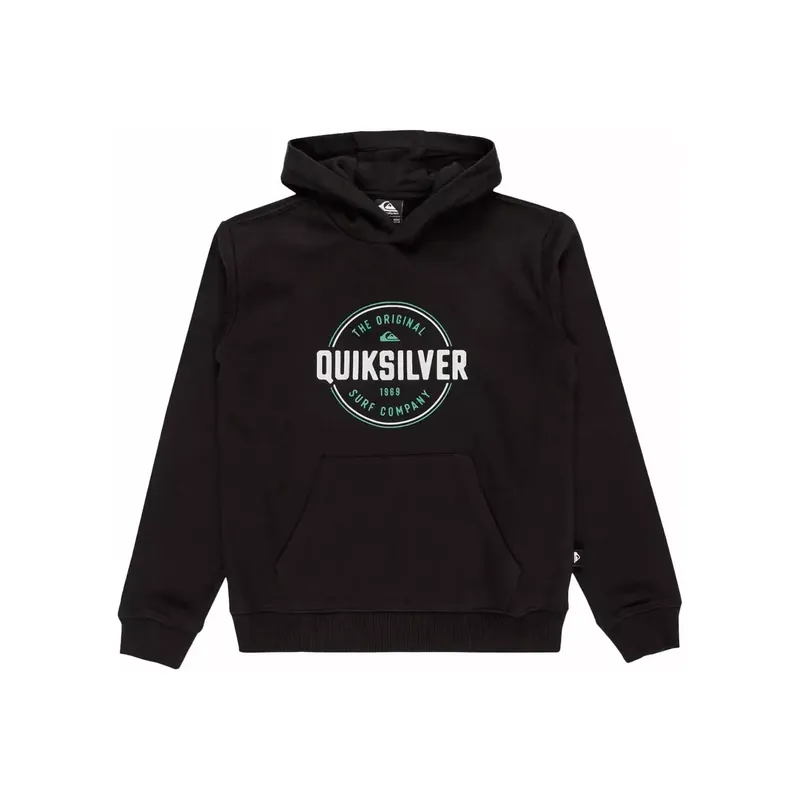 Sweatshirt Quiksilver Circle Up Black Junior Sichere Zahlung