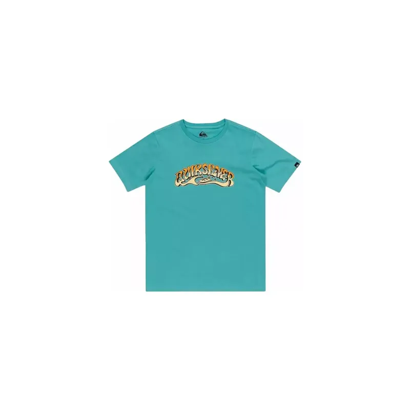 Preisreduziert Quiksilver BUBBLE ARCH turquesa Junior T-Shirt