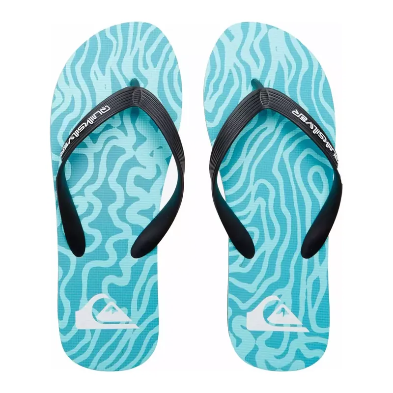 Flip-Flops Von Quiksilver Molokai Art Blue 1 Online Kaufen