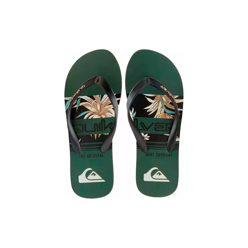 Neue Ware Flip-Flops Von Quiksilver Java art Green