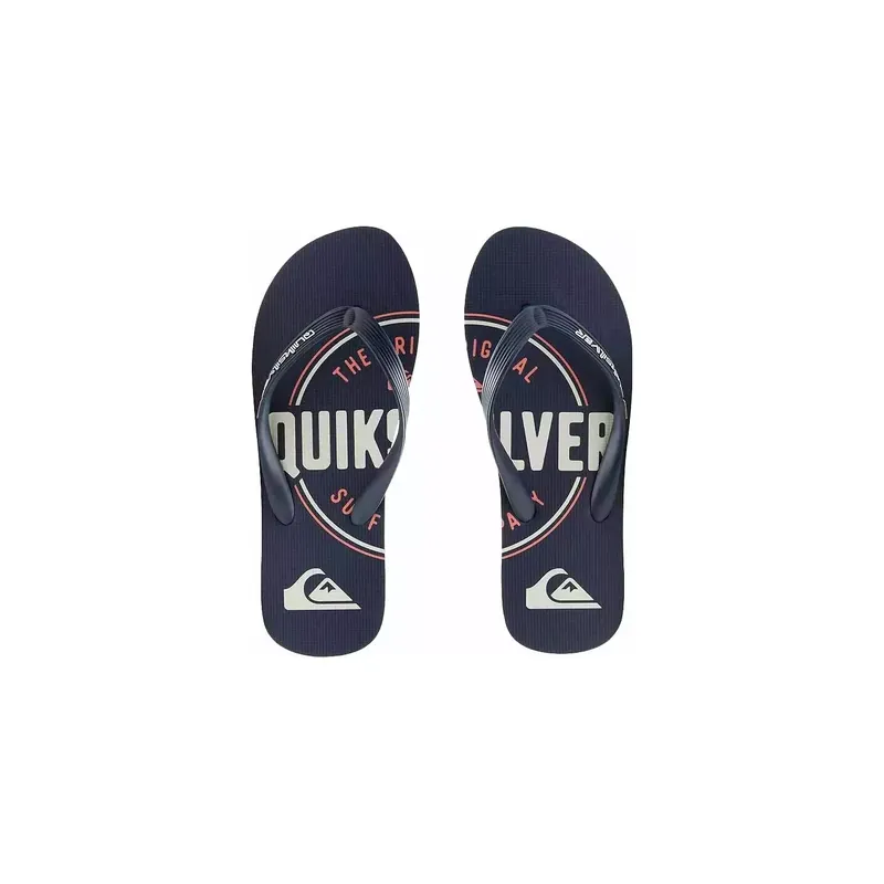 Sichere Zahlung Flip-Flops Von Quiksilver Java art Blue