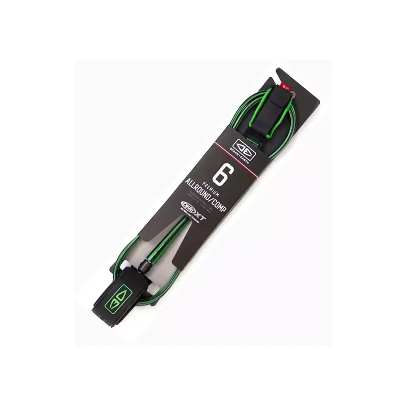 Meistverkauft Leash von Ocean & Earth Comp One XT Allround/Comp Lime