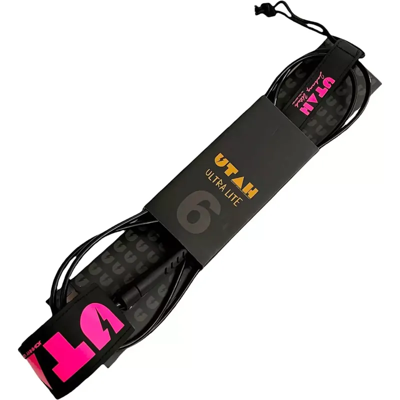 Echt Utah Ultra Lite Surf leash Black/Pink