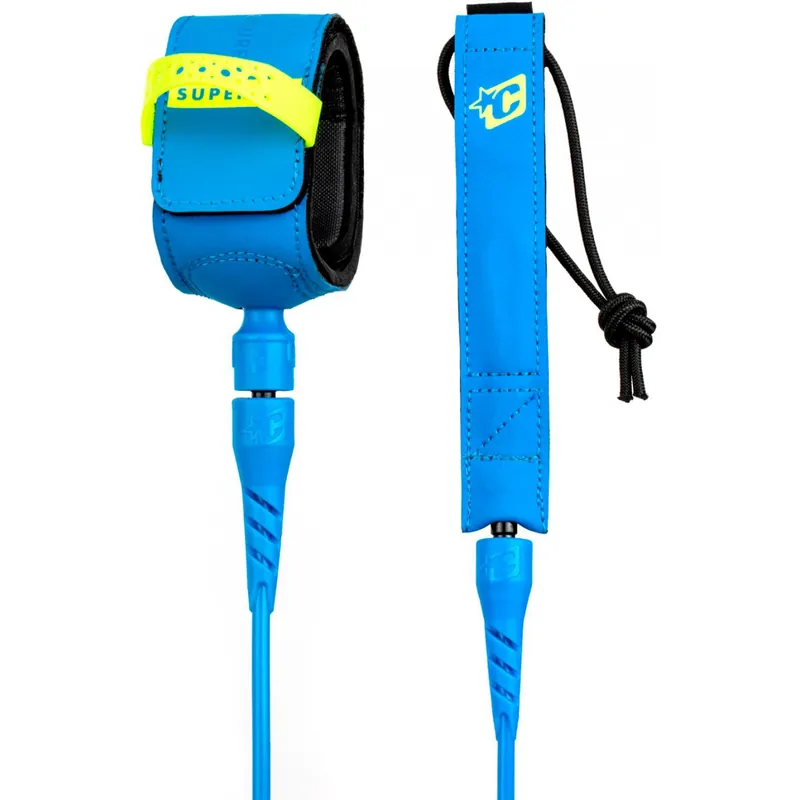 Expressversand Leash surf-Creatures SuperLite Lite Blue/Lime