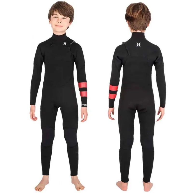 Neue Kollektion Neopren Hurley Advantage youth 3/2mm Black/Red