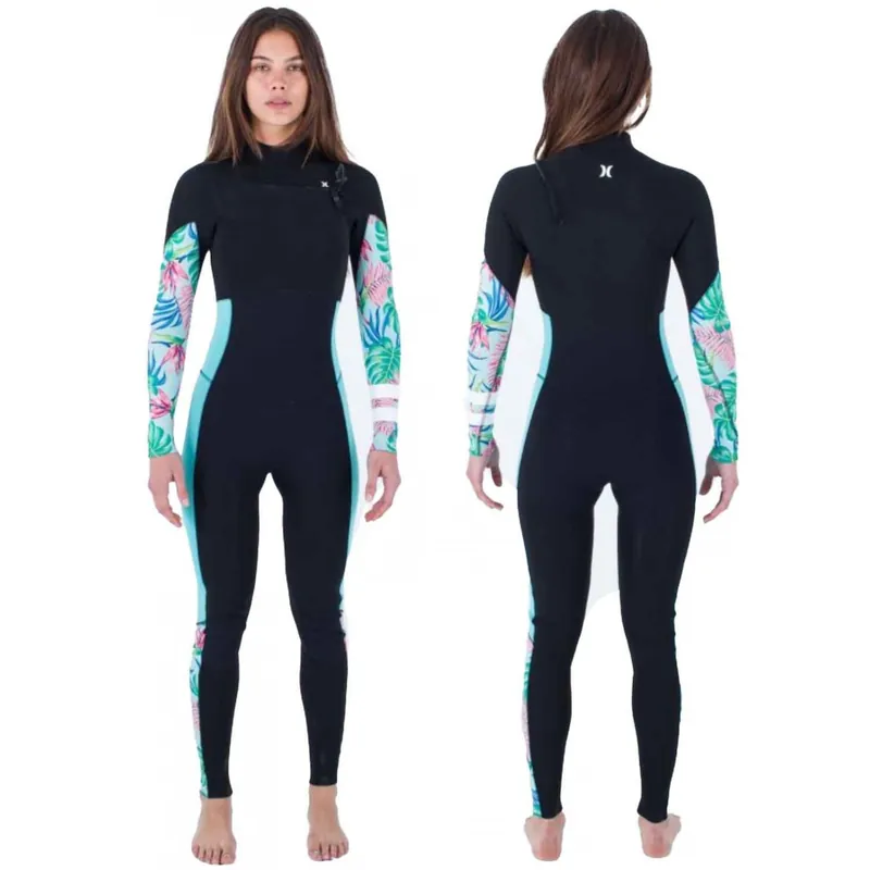 Beliebt Neopren Hurley Plus Womens 3/2mm Printed Java Tropical