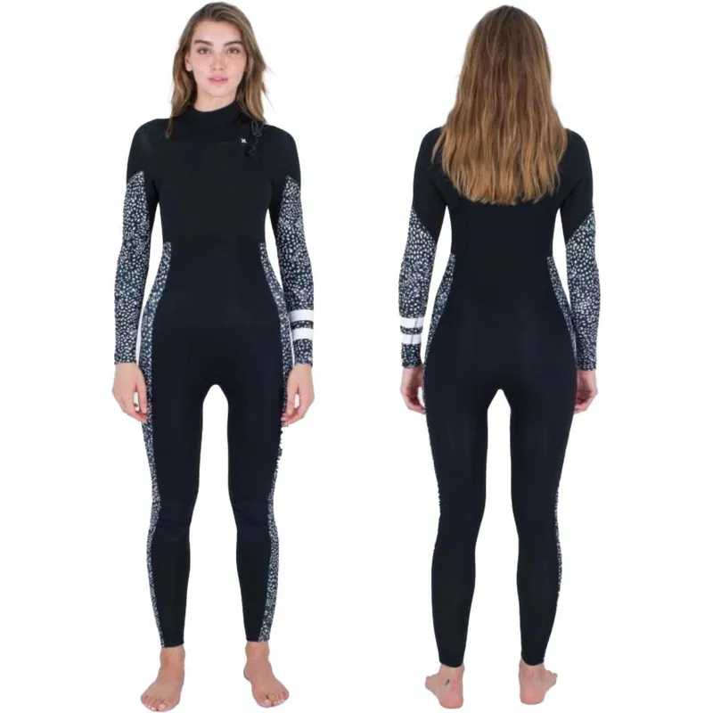 Günstig Neopren Hurley Plus Womens 3/2mm Printed Animal