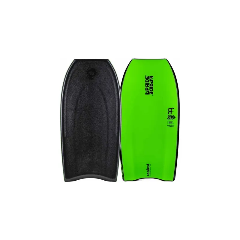 Bodyboard Pride Realest PP Radial Flex SDC+ Varial Black/Fluro Green Sofort Bestellen