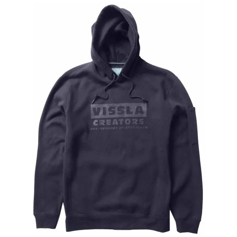 Neu Sweatshirt Vissla Creators Eco Dark Naval
