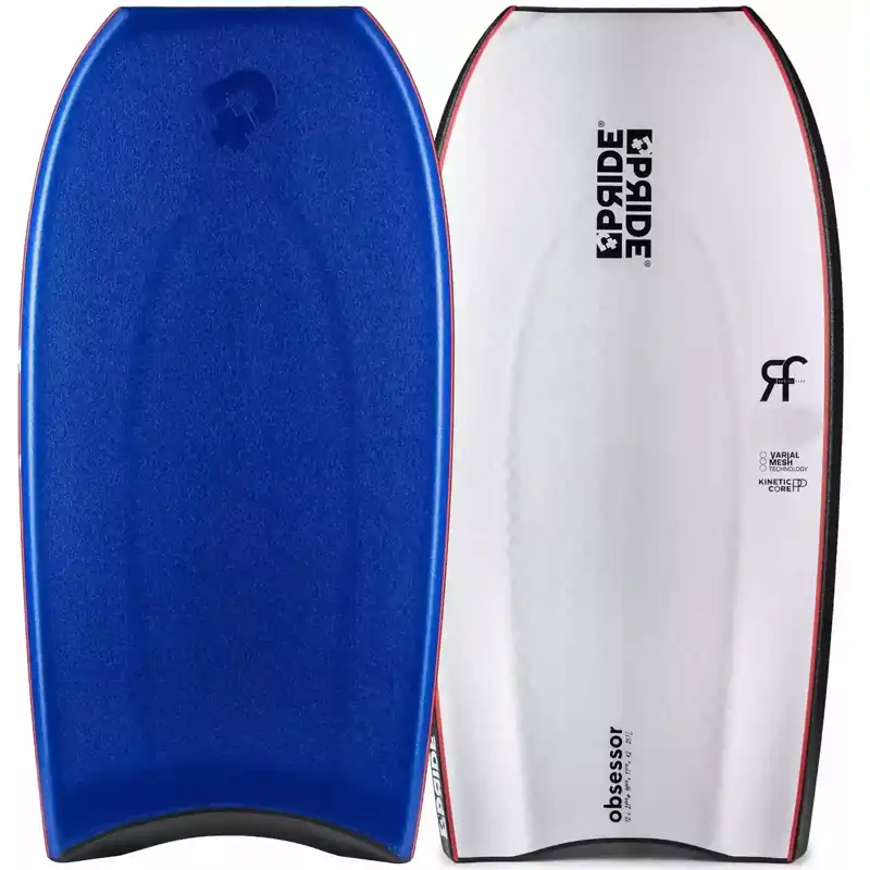 Abverkauf Bodyboard Pride Obsessor PP Radial Flex RRC Varial Dark Blue/White