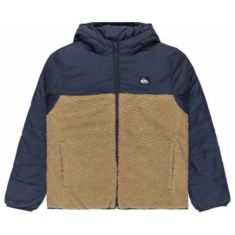 Top-Angebot Jacke Quiksilver Scaly Reversible Dark Navy Brown