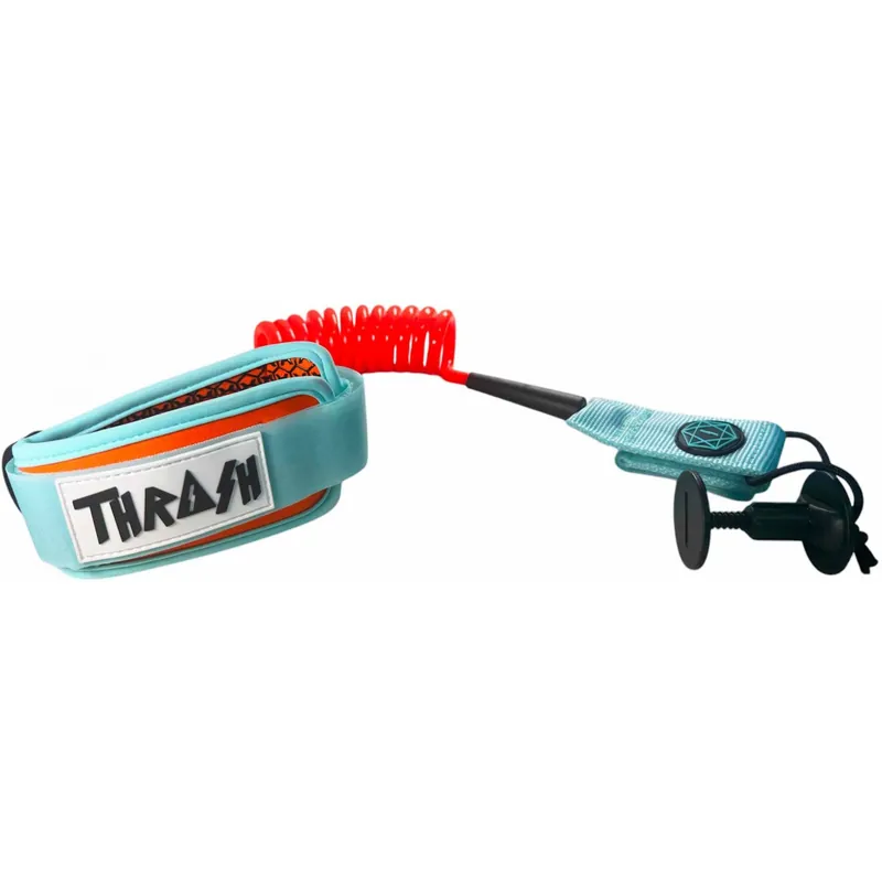 Leash für bodyboard Thrash-8mm Hive DK Serie Aqua/Orange Top-Angebot