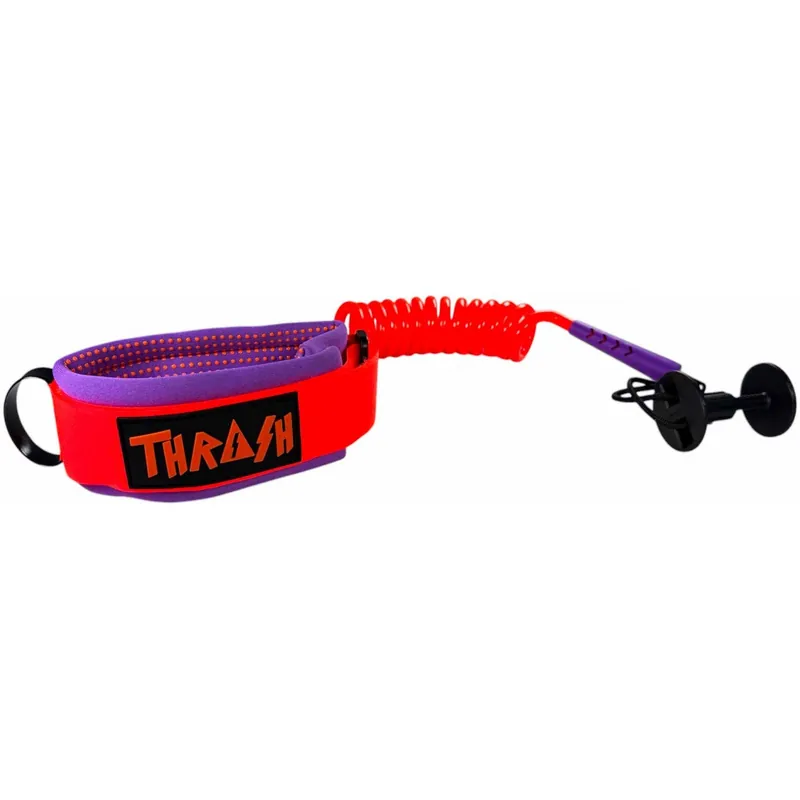 Preiswert Leash für bodyboard Thrash-Bizeps Point Orange/Purple