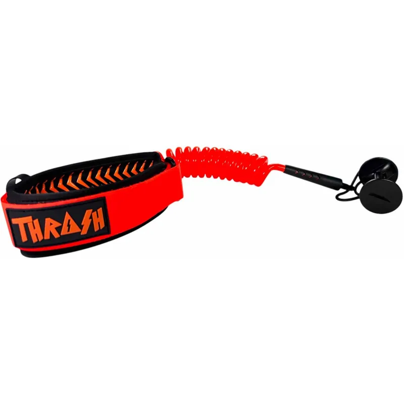Garantierte Lieferung Leash für bodyboard Thrash-Bizeps V-Grip XL Orange/Black