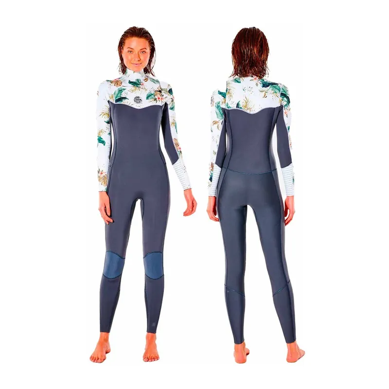 Begrenztes Angebot Neoprenanzug Rip Curl Dawn Patrol 4/3mm Damen CZ Flower