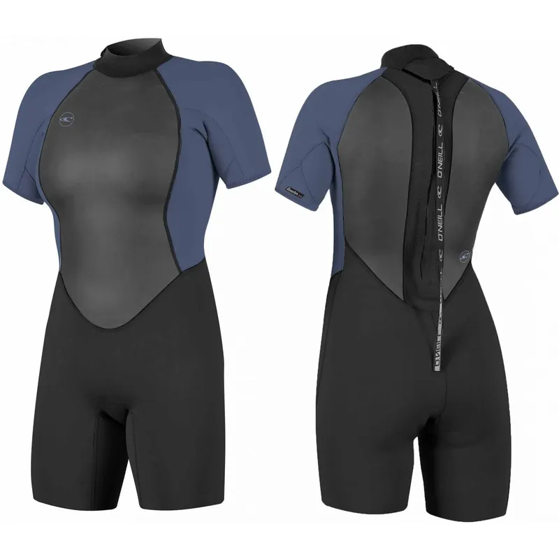 Garantierte Lieferung Neoprenanzug ONeill Reactor 2mm Womens Black/Mist