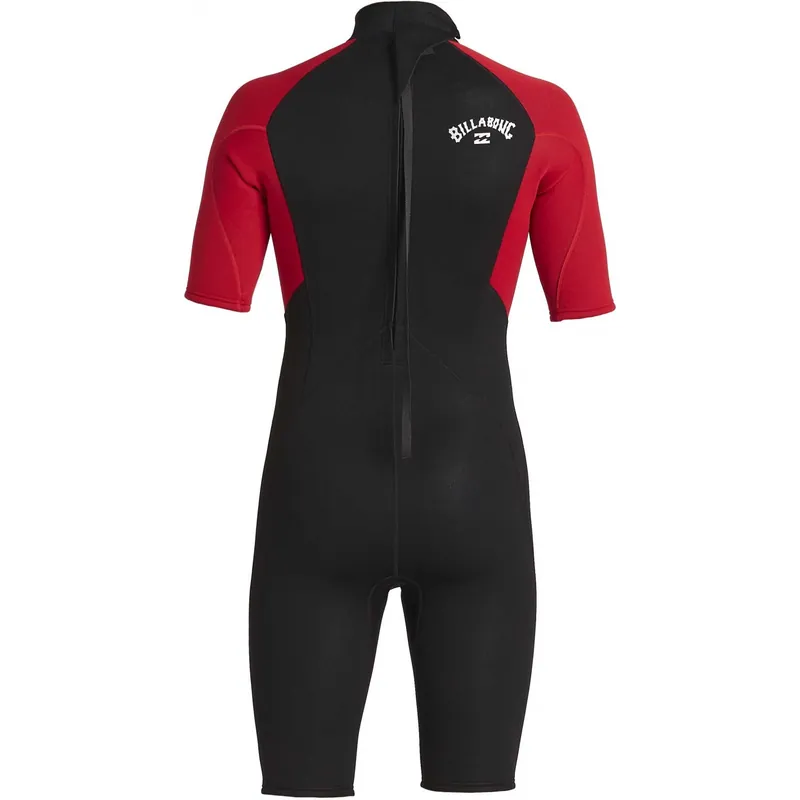 Shorty Von Billabong Junior Intruder Black/Red Letzte Chance