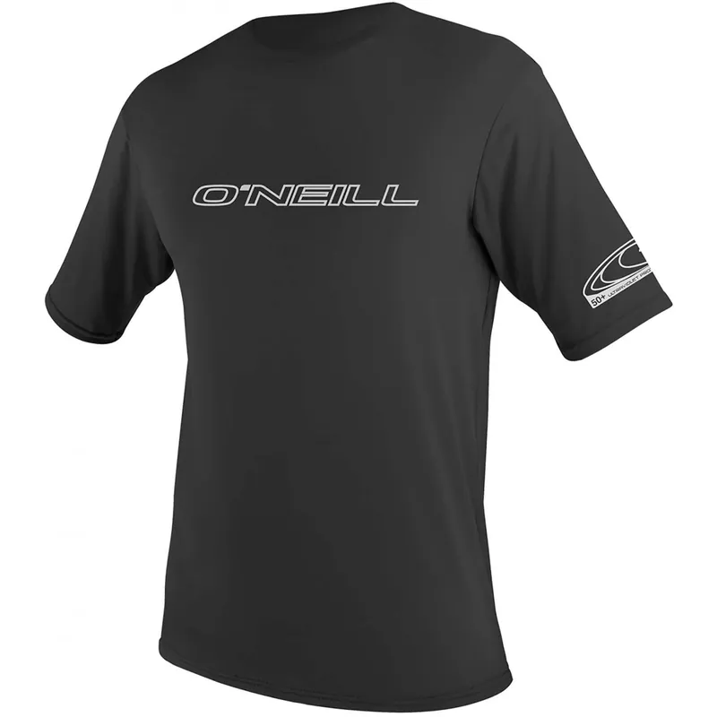 Tee-Shirt UV ONeill surf Basic-Skins Black Preis Gesenkt
