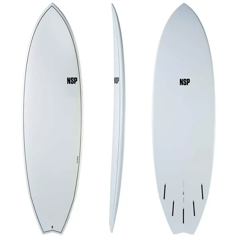 Surfboard NSP fish Elements White Jetzt Bestellen