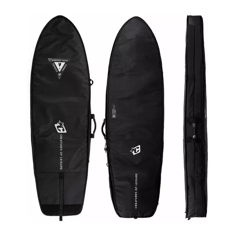 Boardbag Creatures Dual Fish DT2.0 Black Silver Preisreduziert