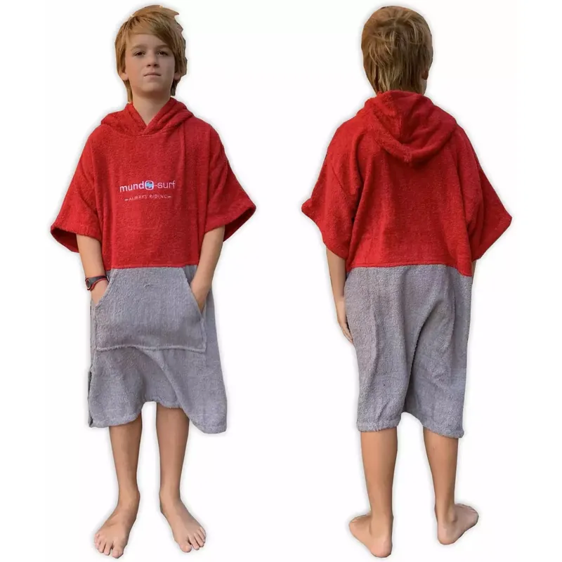 Poncho Mundo-Surf Junior Bicolor Günstig