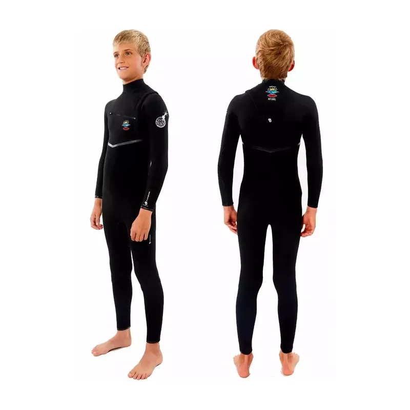 Zertifiziert Neoprenanzug Rip Curl Flash Bomb 4/3mm Chest-Zip Junior