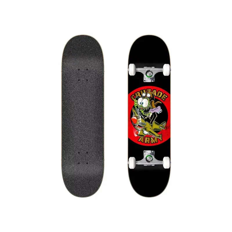Skateboard Cruzade Army Aircraft 8,125'' Complete Echt