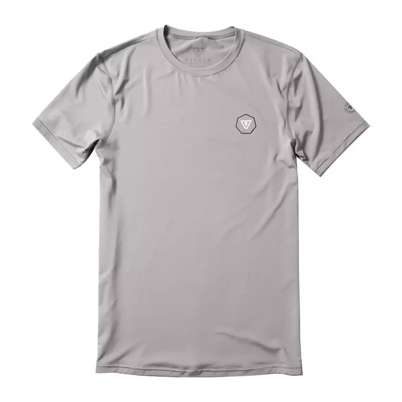 T-shirt UV Vissla Easy Eco SS Grey Schneller Versand