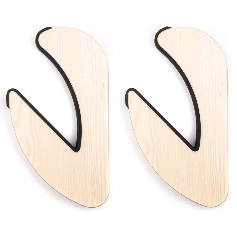 Highlight einfach Surfboard Rack Surflogic Wooden Surfboard Wall Rack