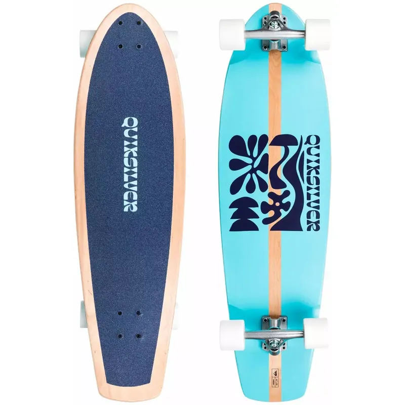 Skate Longboard Quiksilver Hidden Finale Aktion