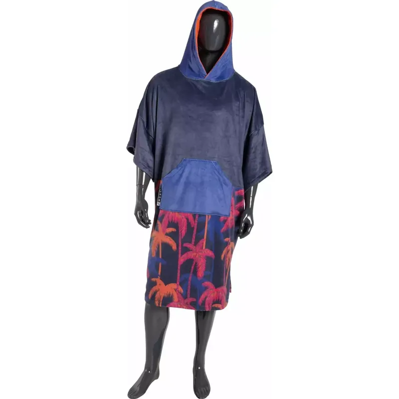 Bestpreis Poncho handtuch Madness Navy Palm