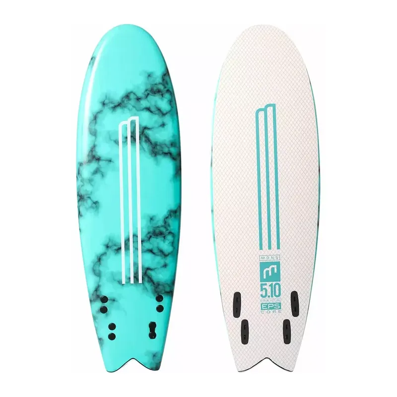 Neu Tabelle von surf soft board MDNS Eps Core Quad Fish