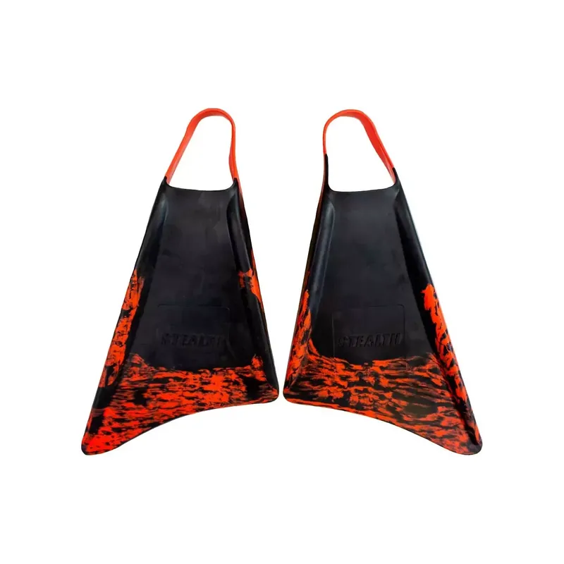 Kracherpreis Flossen bodyboard Stealth S1 Supreme Black/Fluro Red