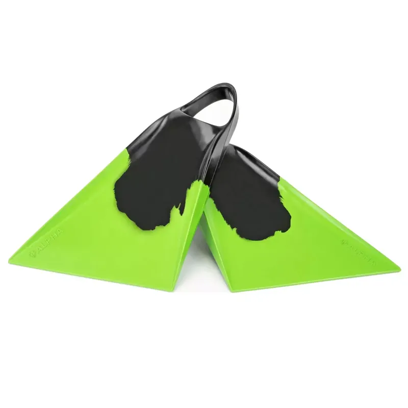 NMD Alpha Schwarz/grün Bodyboard-Flossen Preiswert