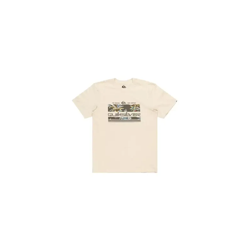 Sichere Zahlung T-shirt quiksilver Tropical Rainbow beige