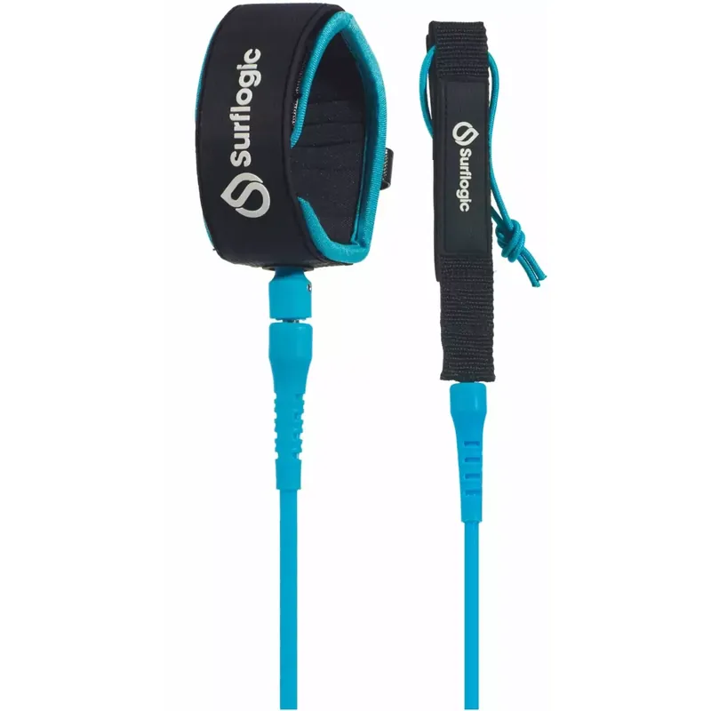 Aktuell Leash surf SurfLogic Longboard Ankle Cyan