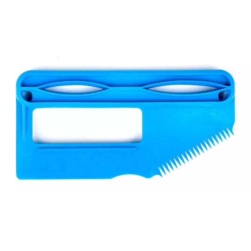 Sonderaktion Schaberwerkzeug SurfLogic Wax Finn Tool Cyan
