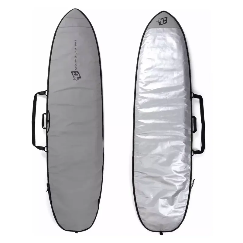 boardbag Fish Icon Lite Silver Black Silver Black Must-Have