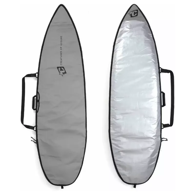 boardbag Creatures Shortboard Icon Lite Silver Black Aktuell