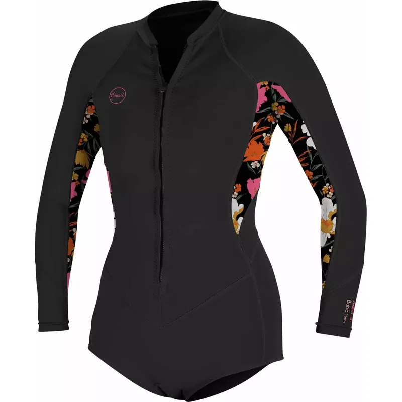 Markenware Shortspring ONeill Womens Bahia LS Black/Bluenchen