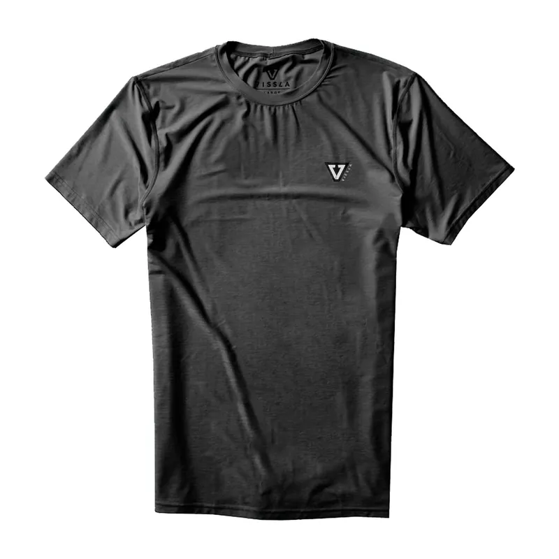 Online Kaufen T-shirt UV Vissla Twisted SS Black