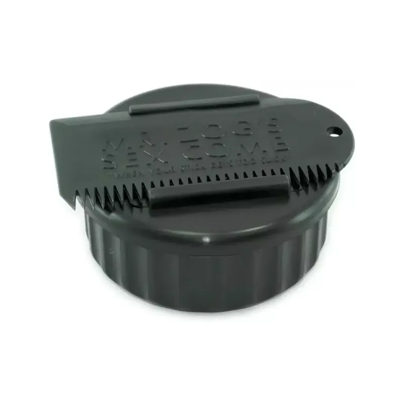 Box für paraffin Wax Sex Container+comb Black/Black Direktkauf