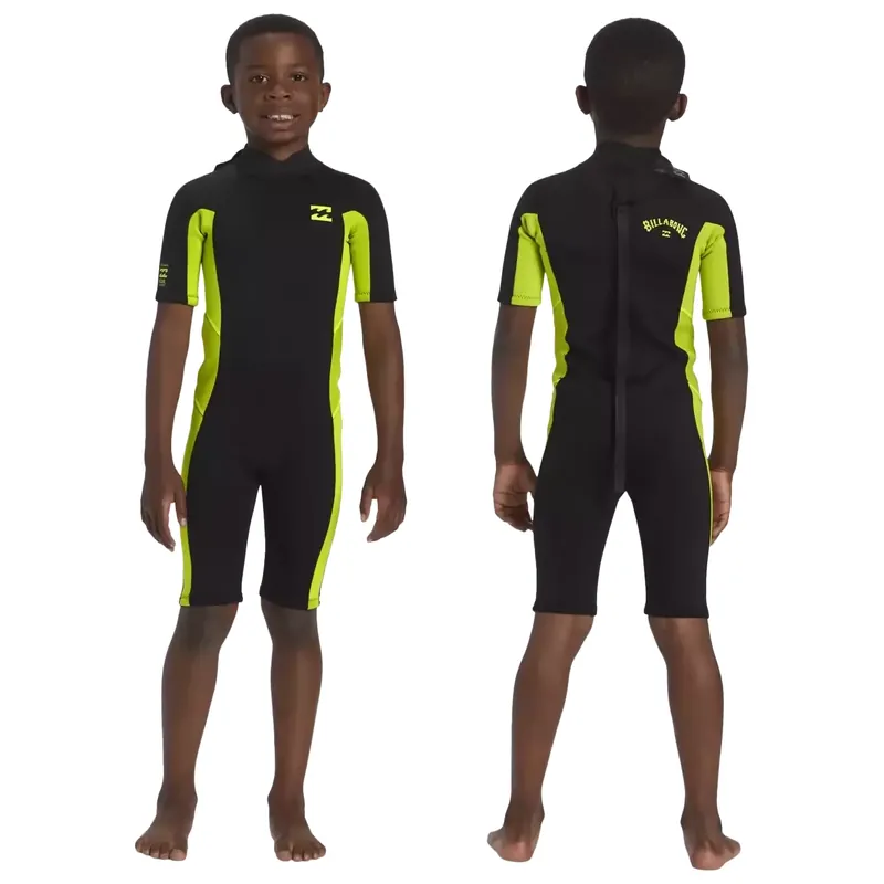 Finale Aktion Neopren von Billabong Foil 2/2mm Toddler Fluro Lime