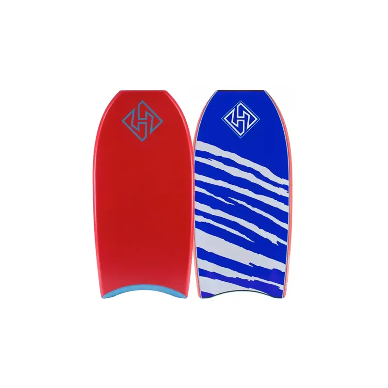 Neu Tabelle bodyboard Hubboards Dubb PP HD Red/Electric Blue